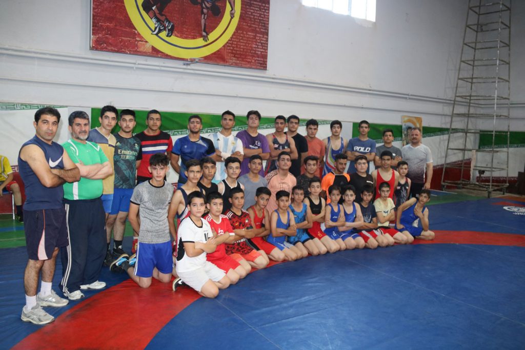 خانه کشتی مربی حاج حسین یلفانی