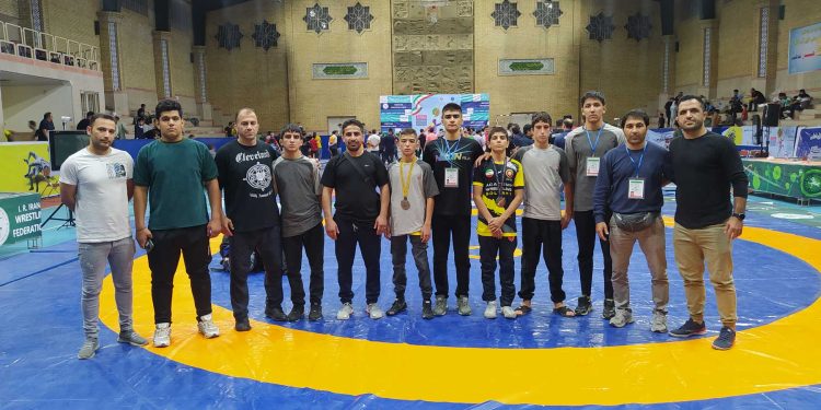 تیم-همدان-مسابقات-کشتی