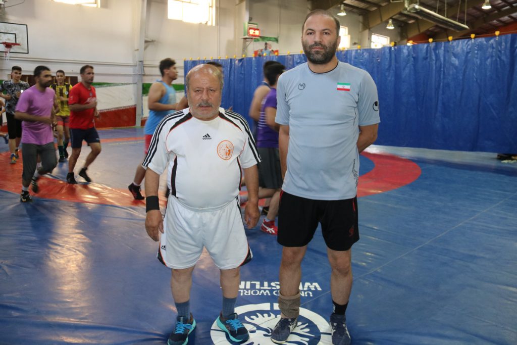 خانه کشتی مربی حاج رضا صامعی