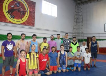 خانه کشتی مربی حاج رضا صامعی