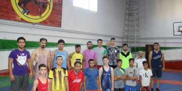 خانه کشتی مربی حاج رضا صامعی