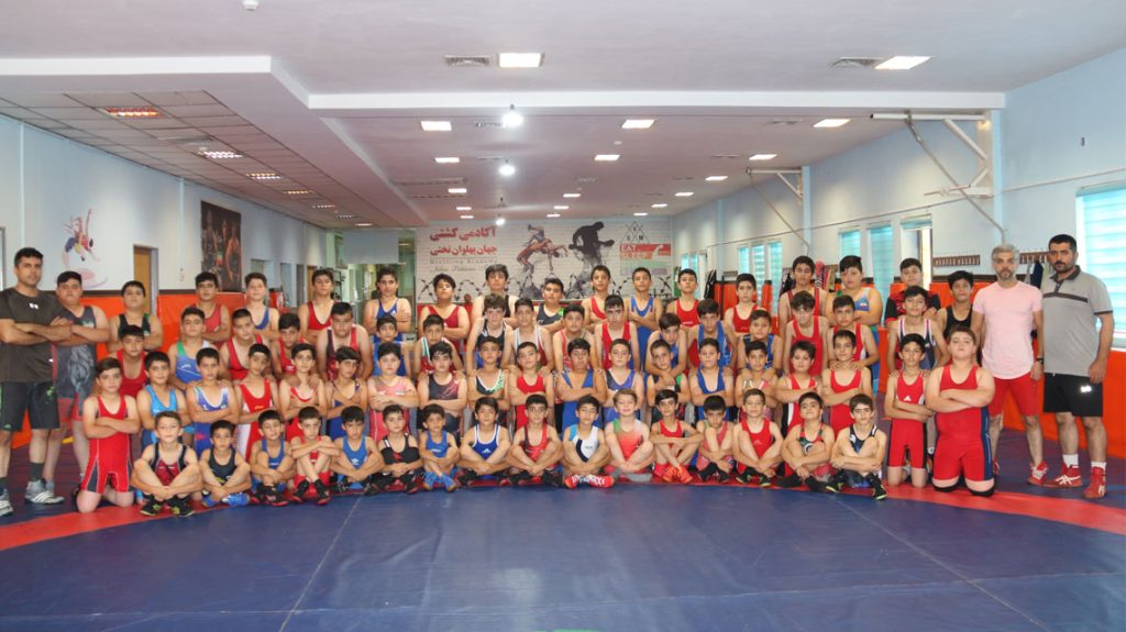 باشگاه تختی مربی کشتی پیمان فضلی