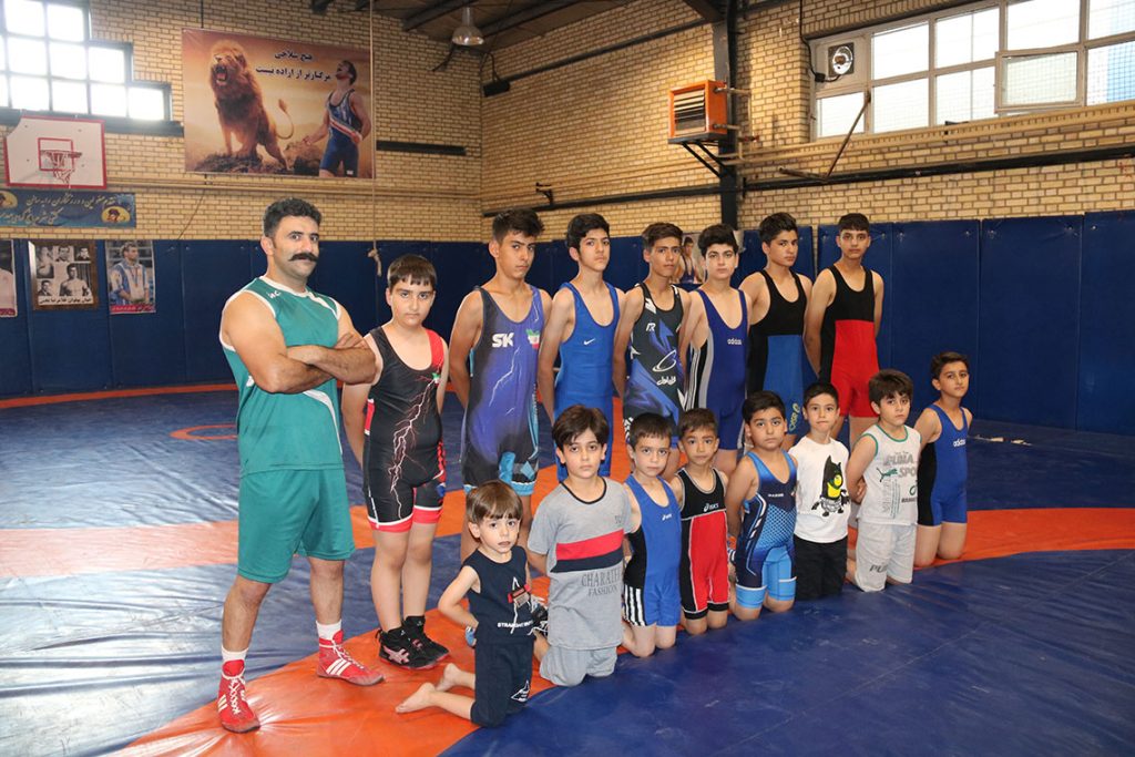 باشگاه کشتی مریانج چابر مظاهری حسین مظاهری