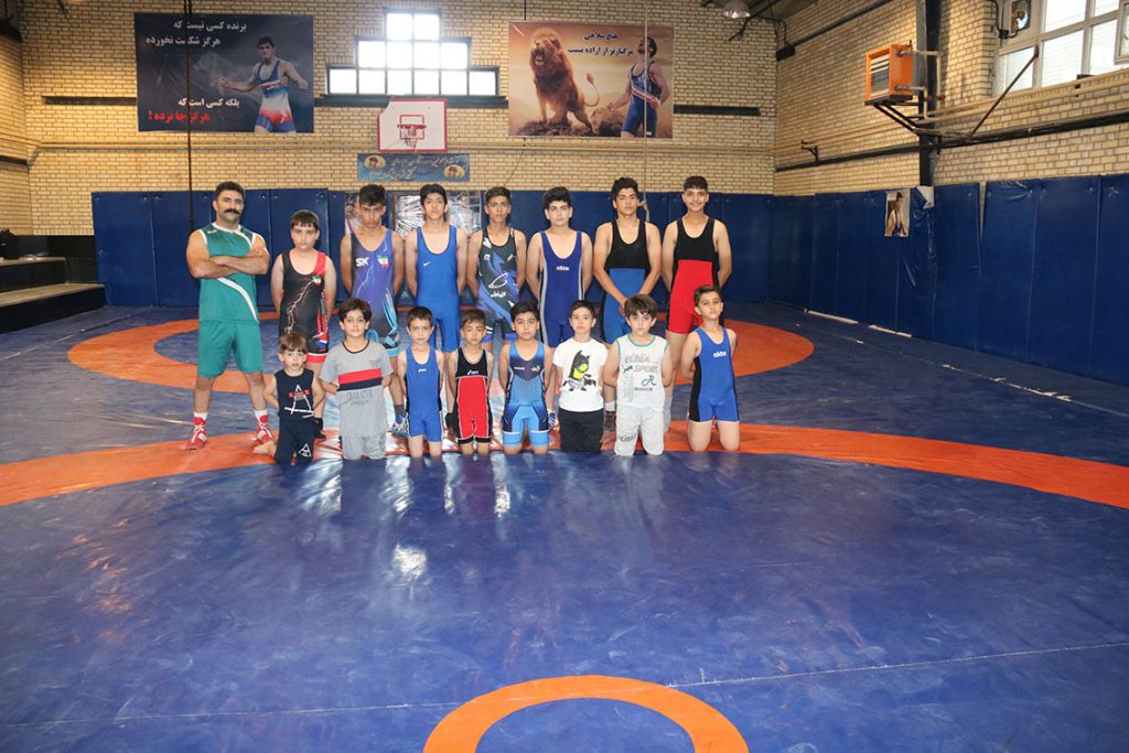 باشگاه کشتی مریانج چابر مظاهری حسین مظاهری