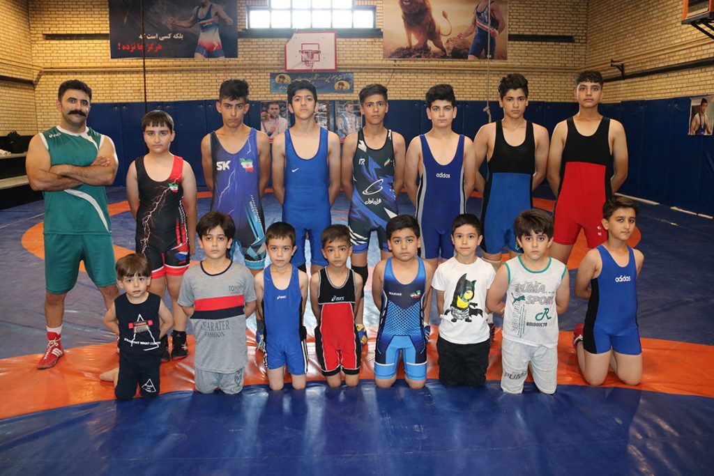 باشگاه کشتی مریانج چابر مظاهری حسین مظاهری