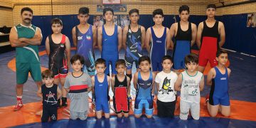 باشگاه کشتی مریانج چابر مظاهری حسین مظاهری