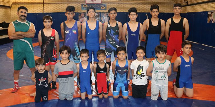 باشگاه کشتی مریانج چابر مظاهری حسین مظاهری