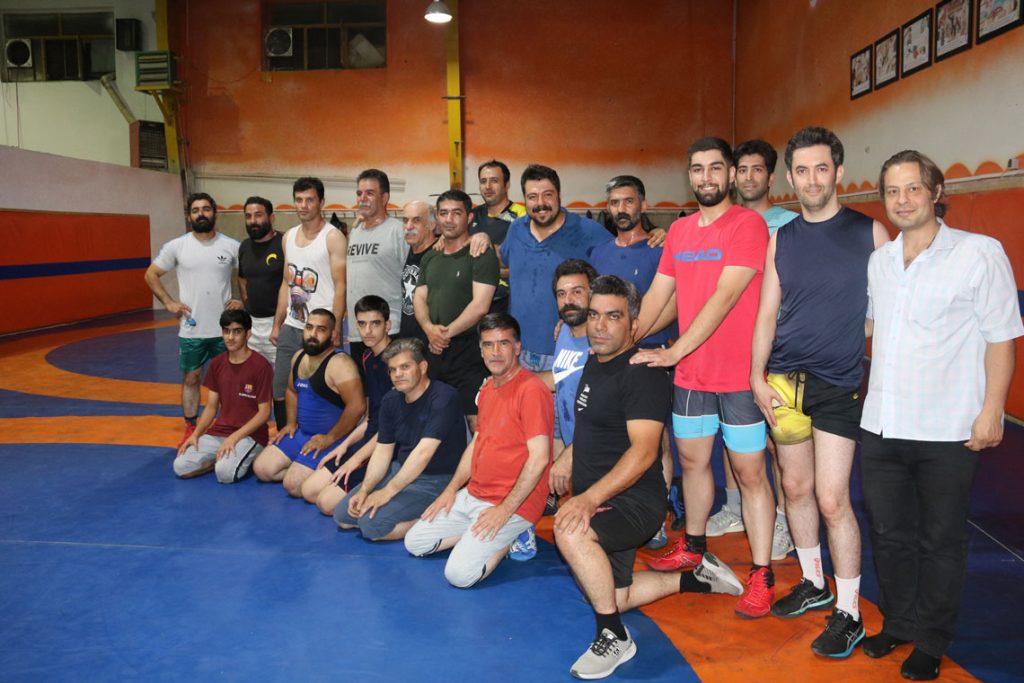 خانه کشتی مربی سجاد محمدی