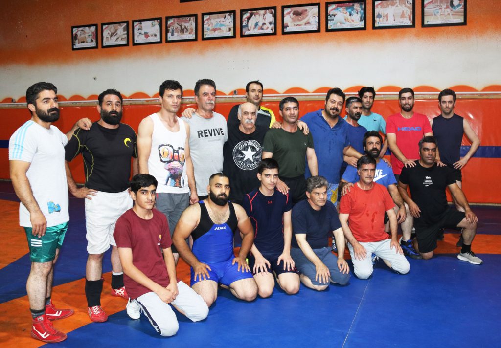 خانه کشتی مربی سجاد محمدی