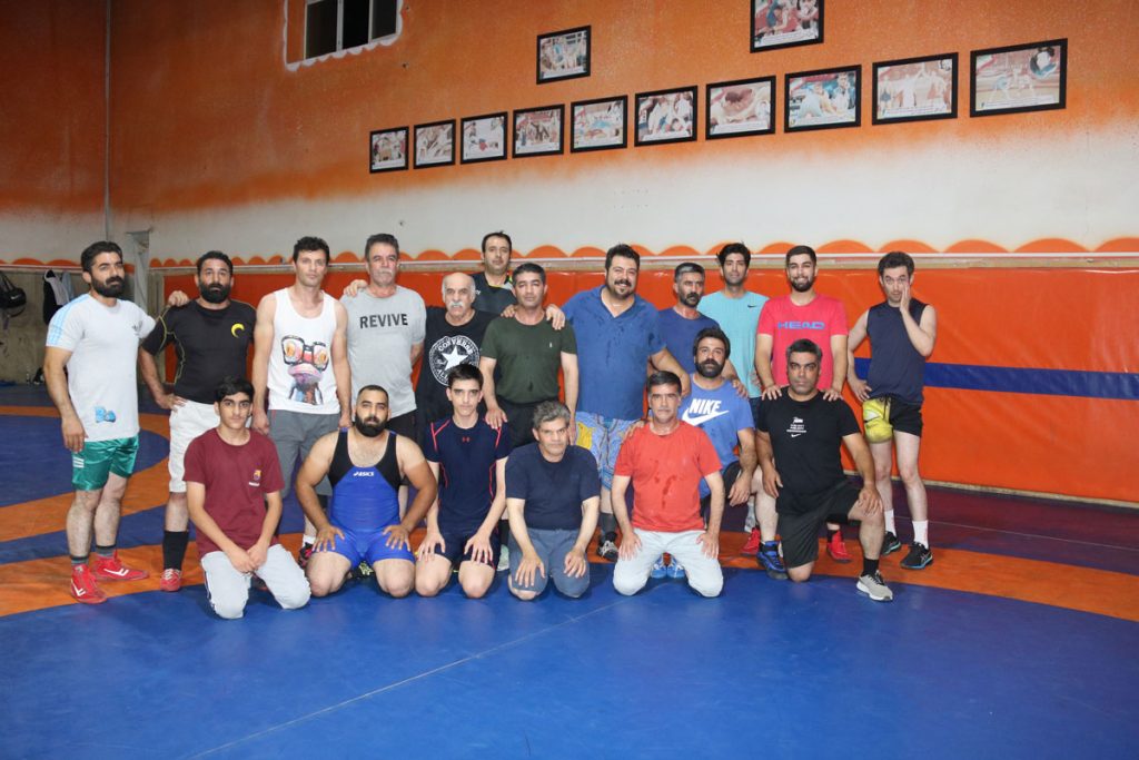 خانه کشتی مربی سجاد محمدی