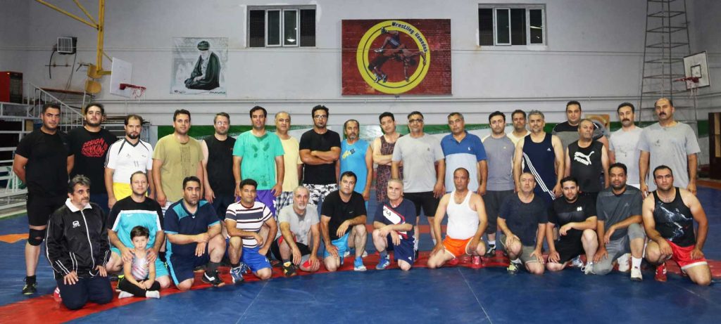 خانه کشتی همدان مربی مسعود نوروزی