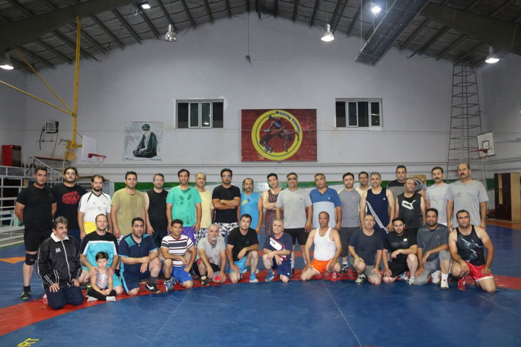 خانه کشتی همدان مربی مسعود نوروزی