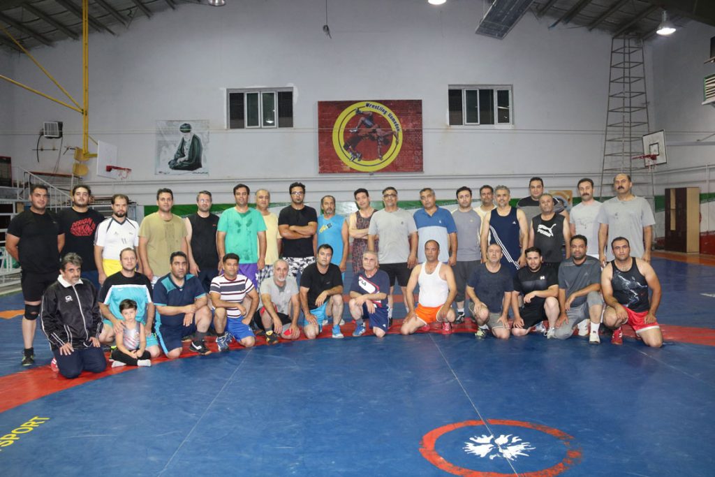 خانه کشتی همدان مربی مسعود نوروزی