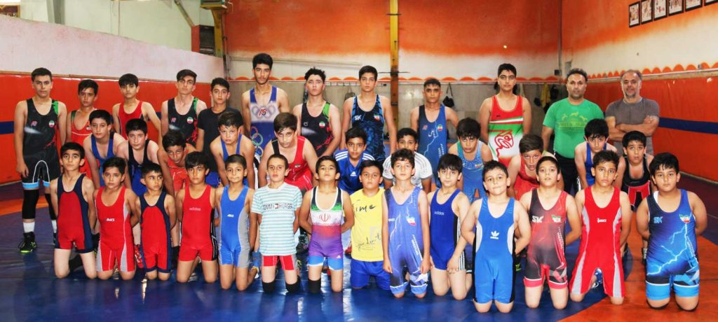 وحید بیگمجانی مربی خانه کشتی همدان