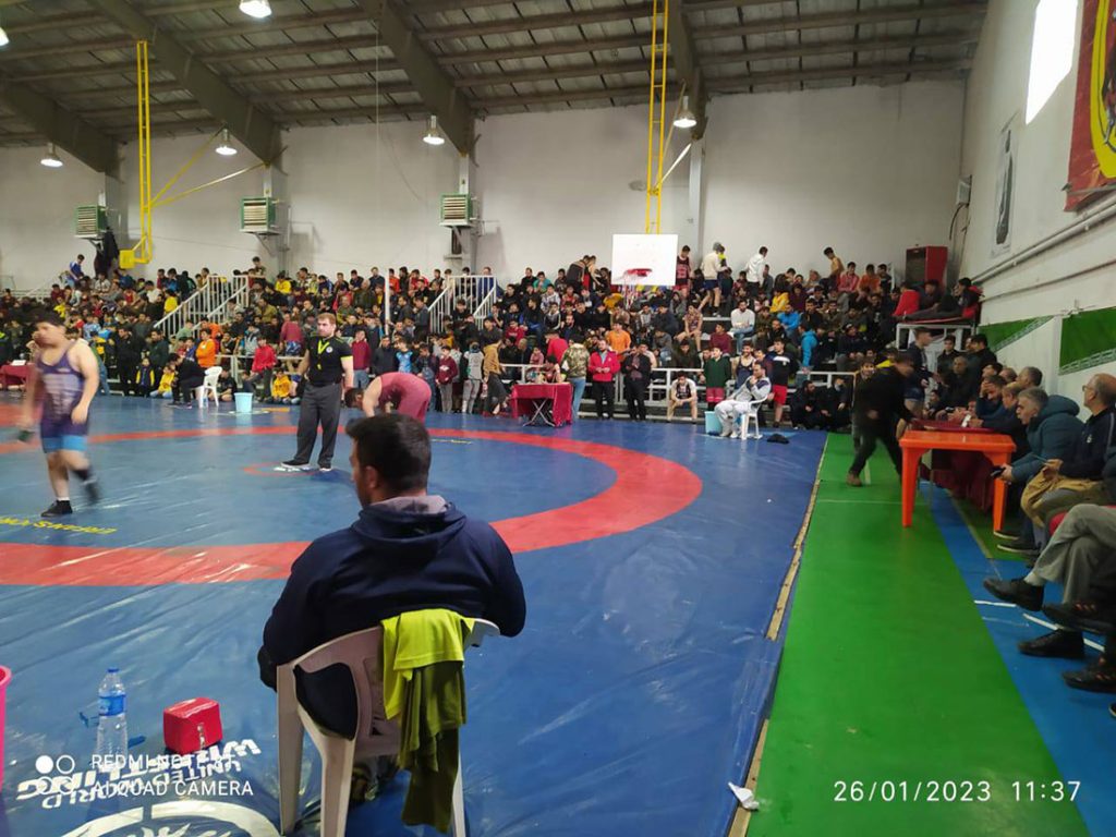 مسابقات کشتی رده سنی نوجوانان شهرستان همدان که در تاریخ 1401/11/06د