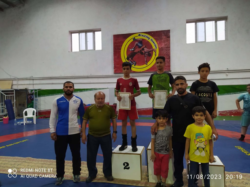 نتایج مسابقات استعدادهای برتر کشتی شهرستان همدان1402