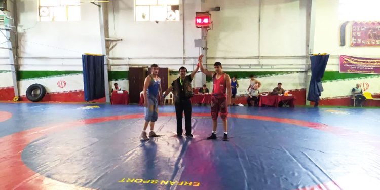 مسابقات کشتی پهلوانی استان