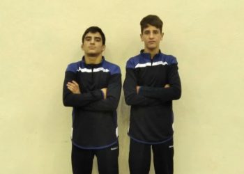 یو سف مقدسی و متین شورینی کشتی همدان قهرمان