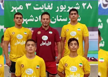 برگزاری اردوی تیم ملی کشتی آزاد نونهالان