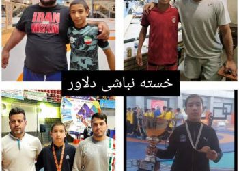 محمدحسین شعبانلو قهرمان کشتی همدان