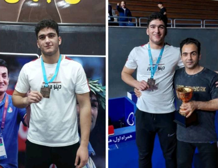 مدال برنز آقایان یوسف مقدسی و صالح عزتی